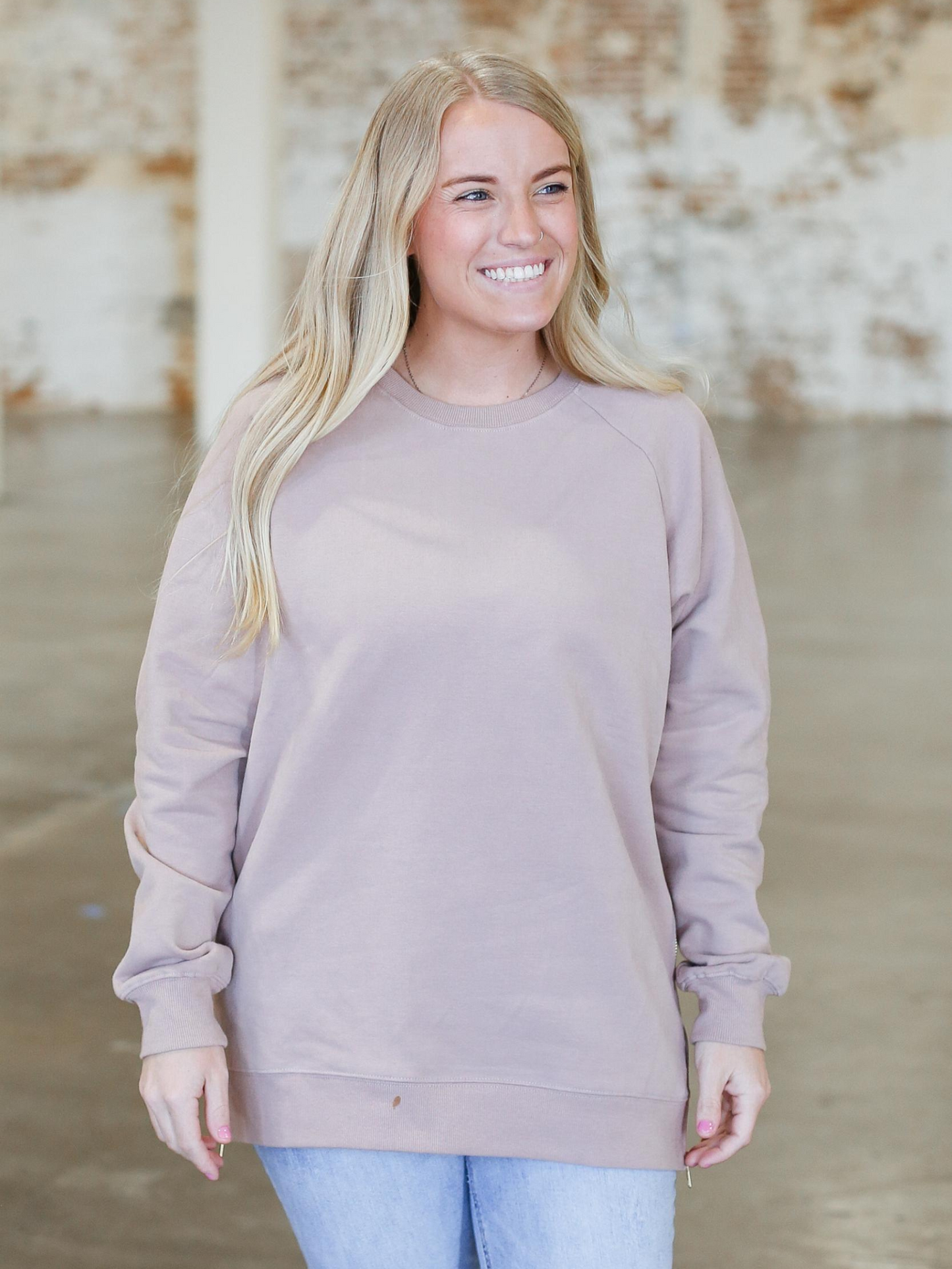 Dusty Blush Sweatshirt