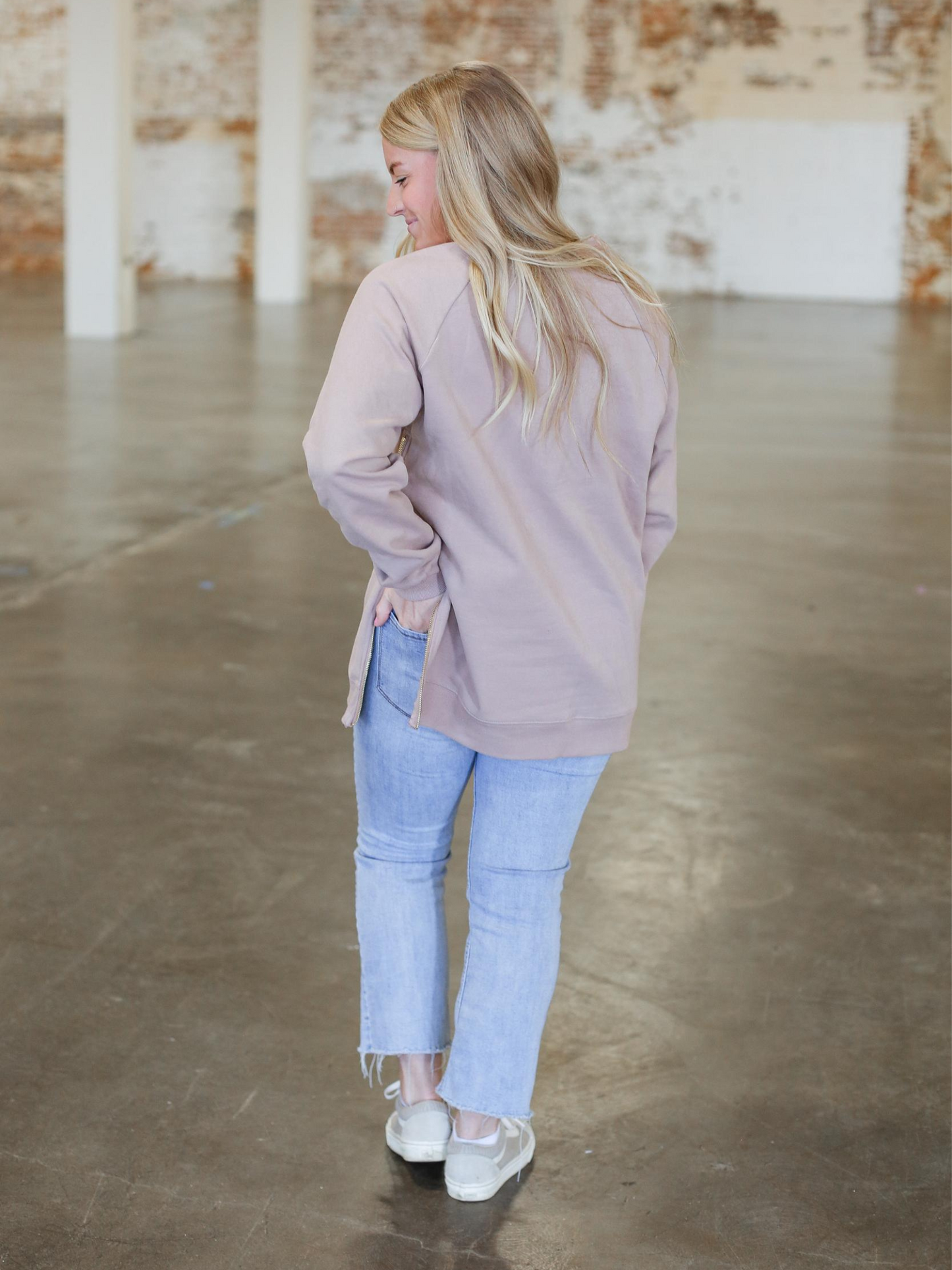 Dusty Blush Sweatshirt