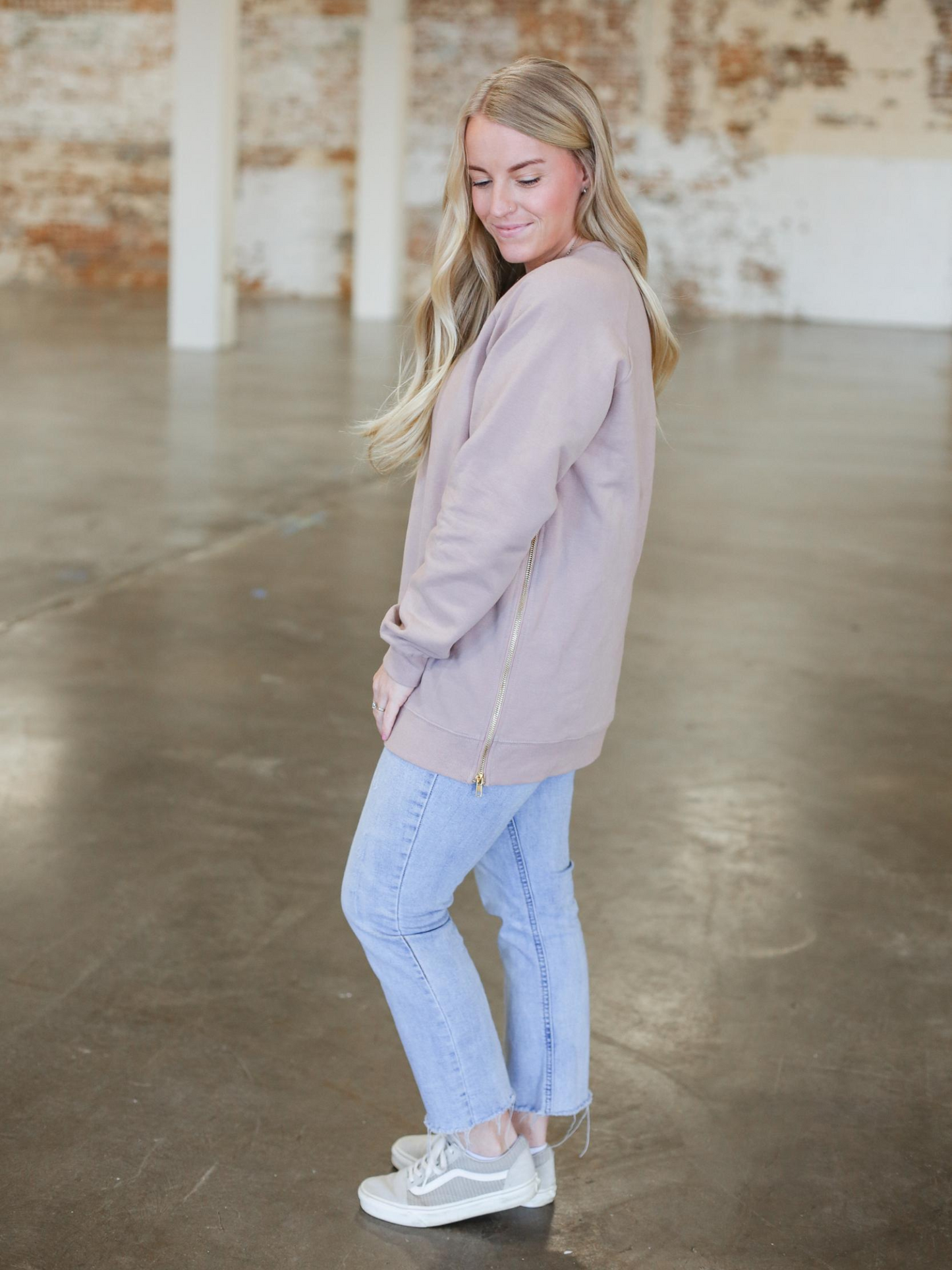 Dusty Blush Sweatshirt